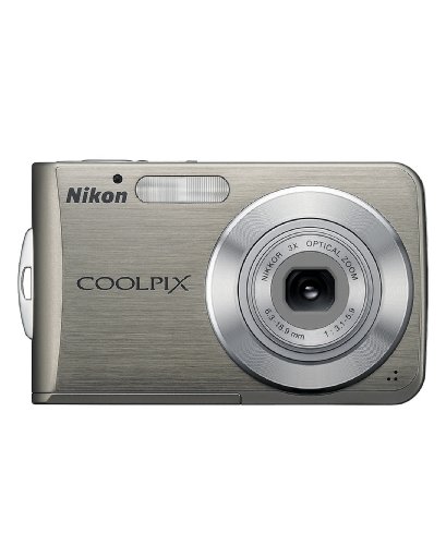 Nikon Coolpix S210 8MP Digital Camera with 3x Optical Zoom (Brushed Bronze)