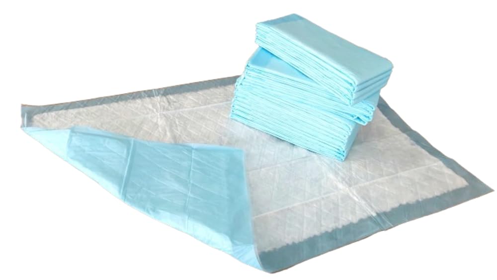 Empapadores 60x90 Desechables, 120 Unidades, empapador deechable para la incontinencia, Almohadillas absorventes para Adultos, niños y Perros, Protector de Cama,, salvacamas Adultos
