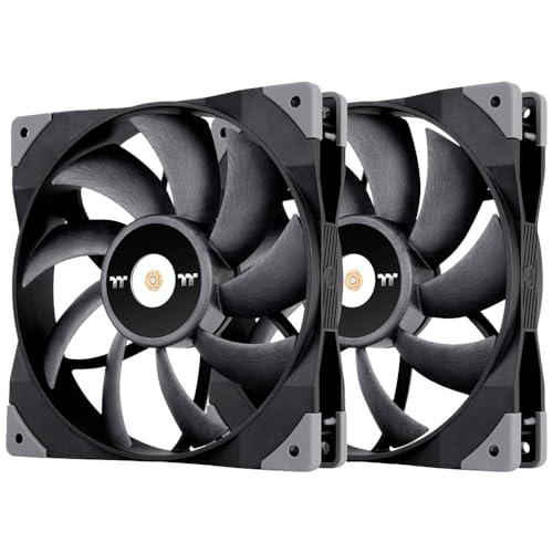 Thermaltake TOUGHFAN 14 Computer case Fan 14 cm Black 2 pc(s)