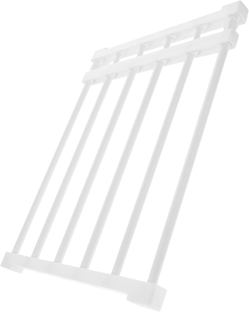 Hemoton Retractable Pet Gate for Dogs No Punching Indoor Safety Barrier Lightweight and Easy to Install Dog Fence for Stairs Doorways Hallways