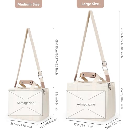 Sightor Bolsa de lona, bolsa Hobo com vários bolsos, bolsa tiracolo para mulheres, bolsa de ombro de