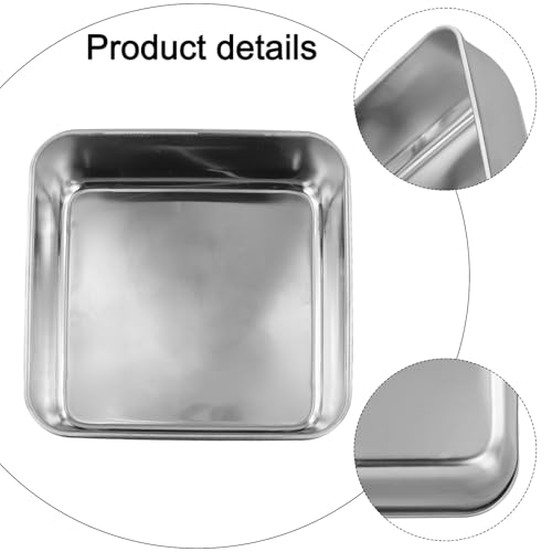 Plaque de cuisson acier inoxydable pour biscuits et pâtisseries au four