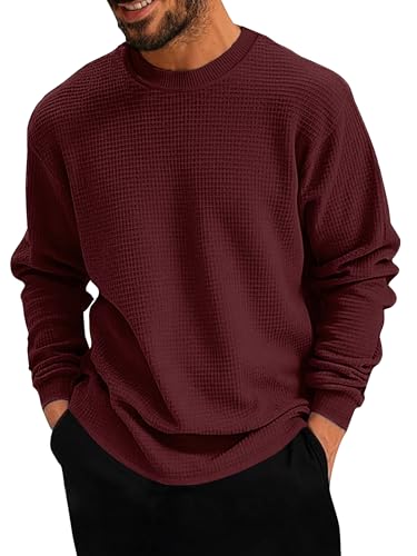 Image of Noble Monk Men's Round Neck T Shirt |Full Sleeves |Solid Pattern | Casual T-Shirt for Men
