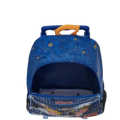 Mochila Escolar com Rodinha, Naruto Leaf, Pacific