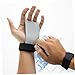 Toyvian Leather Palm Protector Weight Lifting Gloves Wrist Support for Men and Women Gymnastics Grip Comfortable Size L for Weightlifting and Training