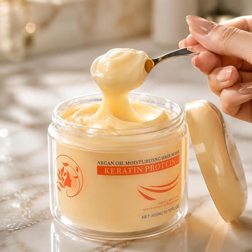 Mascarilla capilar de colágeno para reparación y cuidado profundo del cabello dañado 6