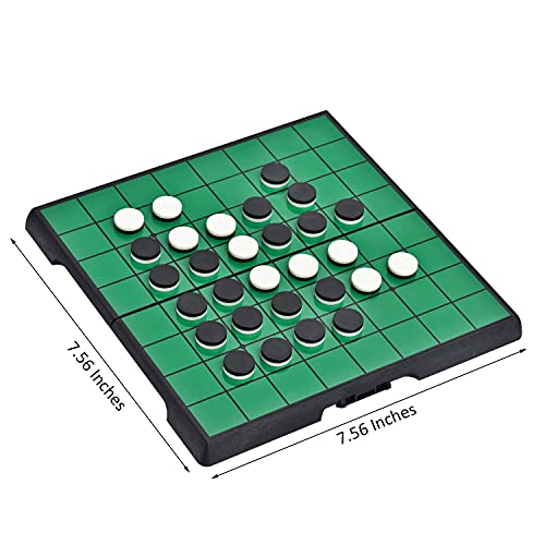 Musictree Magnetic Reversi Othello Board Game Set With Folding Board Classic Games #TOP16