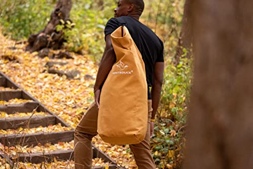 Whiteduck Folding Duffle Bag Set For Men & Women- Travel, Gym, Sport, Camping, Outdoor, Storage (Small, Large, X-Large- Tan) #TOP2