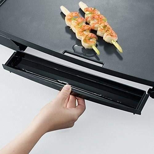 Plancha Électrique SEVERIN KG2397 – 2200W, Surface Cuisson XXL, Thermostat Réglable - vue 7