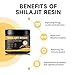 Shilajit Resin - Maximum Potency Natural Organic Shilajit Resin in 85+ Trace Minerals, Gold Grade Himalayan Pure Shiljait for Energy,Immune Support, 50 Grams Pack of 2 (6 Months Supply)