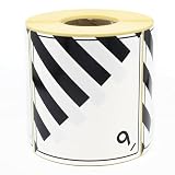 MD Labels Miscellaneous Lot de 500 étiquettes pour produits dangereux Classe 9 - Différentes substances et objets - 100 x 100 mm Papier blanc/noir autocollant