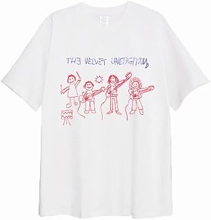 [BOMAAS] The Velvet Underground ヴェルヴェット アンダーグラウンド Andy Warhol メンズ Tシャツ レディース 半袖 夏服 コットン 丸首 綿 人気 おしゃれ 男女兼用 大きいサイズ