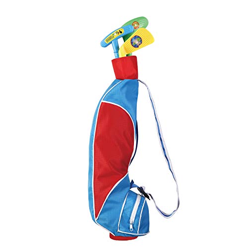 TOMYOU Kids Golf Club Set – Golf Bag with Hitting Mat, Toddler Golf Toy, Indoor & Outdoor Sports Toys, Gift for Boys, Girls 3 4 5 6 Year Old [Exquisite Packaging] - Thumbnail 4