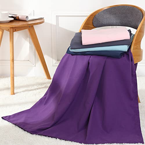 Acdyion Weighted Blankets Removable Duvet Cover For Adults Queen Size(60"X80"),Heavy Blanket Duvet Cover With Soft And Comfort With 8 Ties,Machine Washable Microfiber Weighted Blanket Cover (Purple) #TOP5