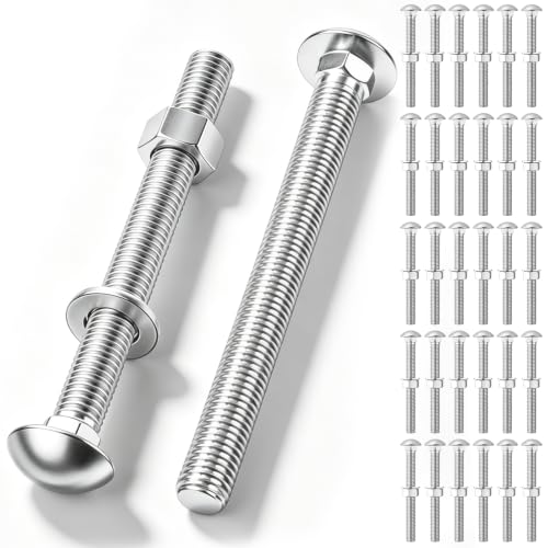 3/8" X 3-1/2" 30 Pack Galvanized Carriage Bolt Kit
