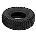 equlup Scooter Outer Inner Tire, 9X 3.50-4 Black Rubber Outer Tire Inner Tyre Combination Accessory Replacement Wheel for Electric Scooter
