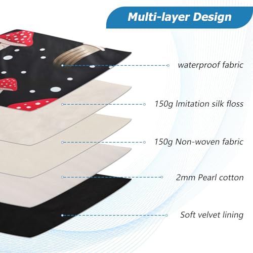 Funda para portátil 13-14 pulgadas con diseño acuarela miniatura 4
