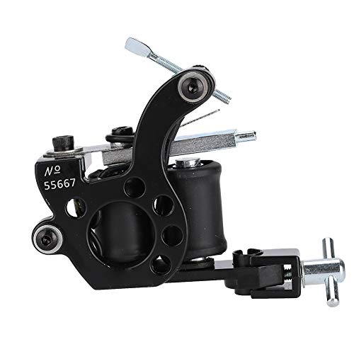 10 Wrap Coils Tattoo Machine Liner Shader Black Color Iron Tattoo Supplies