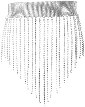 Tassel Belly Waist Chains Crystal Beach Body Chain Fashion Waist Jewelry Rave Body Accessories for Women and Girls