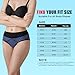 Incontinence Underwear for Women - Upgraded High Absorbency Period Underwear for Women - Washable Leak-Proof Underwears for Ladies, Postpartum, Bladder Control, Reusable Cotton Period Panties Briefs