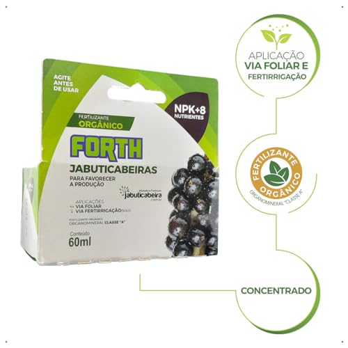 Adubo Forth Jabuticabeiras Concentrado 60ml