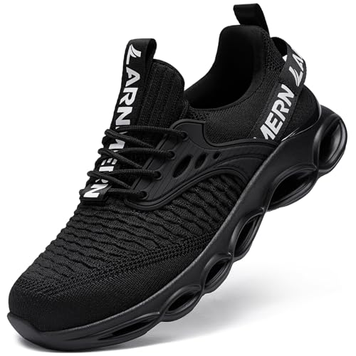 image for LARNMERN Steel Toe Shoes for Women Safety Shoes Work Sneakers Comforta
