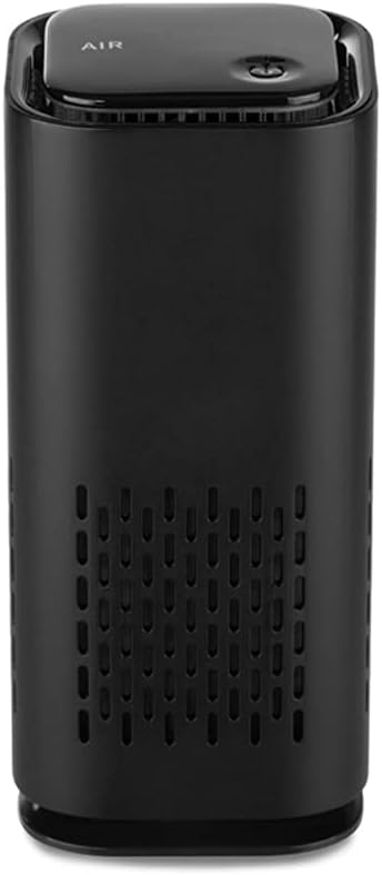 Zertylre Portable Air Purifier, USB Negative Ion In Addition To Allergen Fireworks Powder, Second-Hand Smoke Car Purifier, Activated Carbon Adsorption, Low Noise With Night Light Mode (Black)