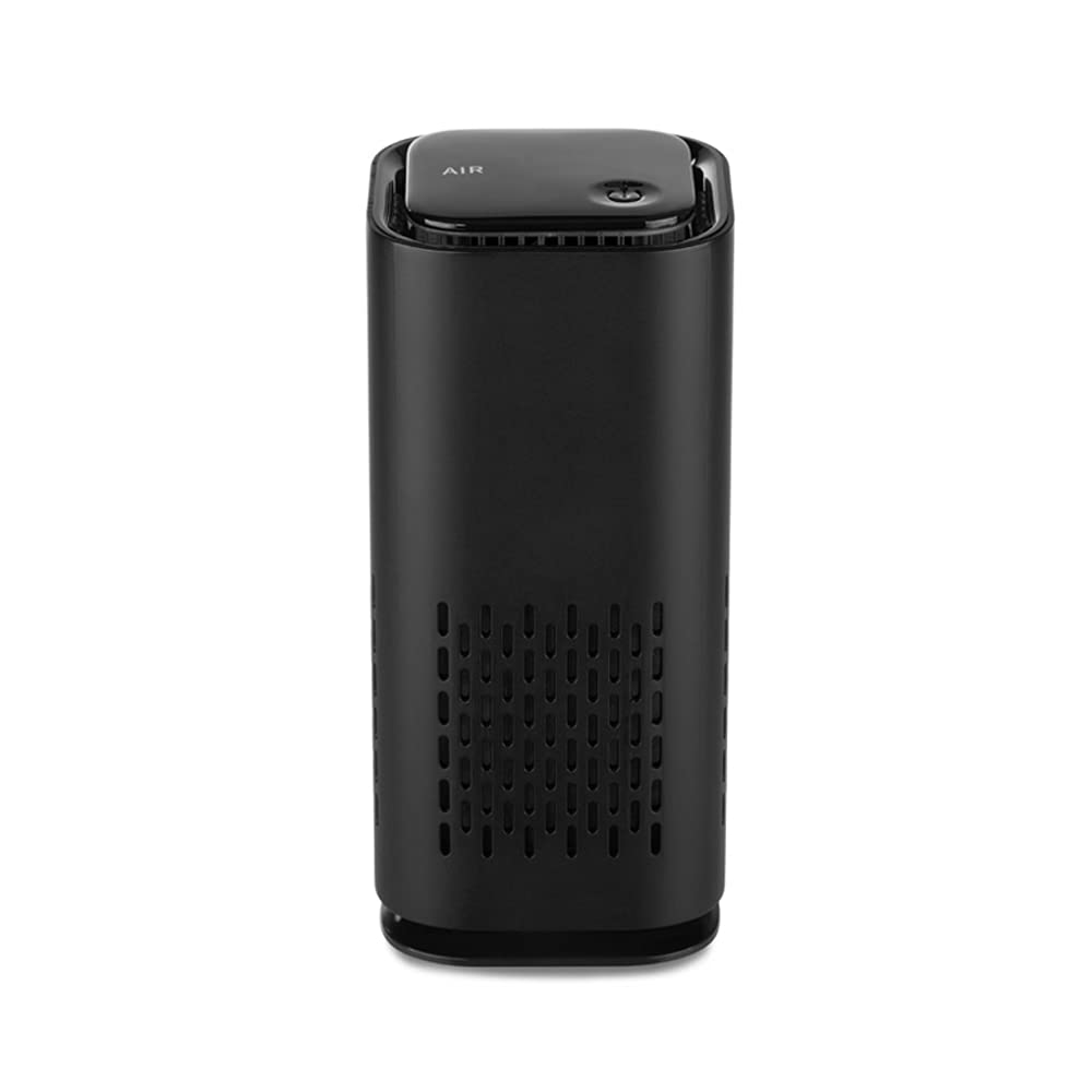 Zertylre Portable Air Purifier, USB Negative Ion In Addition To Allergen Fireworks Powder, Second-Hand Smoke Car Purifier, Activated Carbon Adsorption, Low Noise With Night Light Mode (Black)