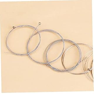TOSSPER Jeu De 6 Cordes De Remplacement Cordes De Guitare en Acier pour Guitare - Les Beatles, Paul McCartney, John Lennon, RIngo Starr, George Harrison TOSSPER Jeu De 6 Cordes De Remplacement Cordes De Guitare en Acier pour Guitare – Image 3