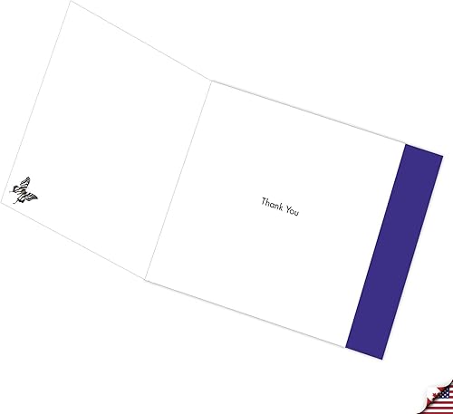 Miniatura 2 de The Best Card Company - 1 hermosa tarjeta de agradecimiento (8.5 x 11 pulgadas) - Tarjeta de papelería de gratitud con flores bonitas con sobre -