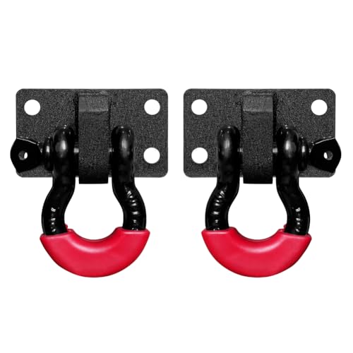 Vijay RAM25-CTK01 Front Tow Hook Mount Bracket And D-Ring Fit 2010-2024 Ram 2500/3500/4500 thumb #2