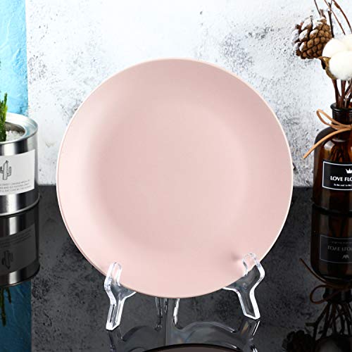 8 Pieces 4.5 Inches Clear Acrylic Easels Plate Stands Holders To Display Pictures Or Other Items For Display Decoration #TOP5