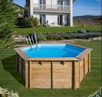 Piscina de Madera Gre Vasto 428 x 136 cm