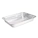Produktbild 3er-Pack robuste große Aluminium-Einweg-Pfannen ~ 30 x 41 cm ~ ideal zum Backen, Braten, Kochen, Aufbewahren von Lebensmitteln und mehr