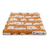 Camco 53441 Life is Better at The Campsite Plush Fleece Blanket, Queen Size - Keeps...