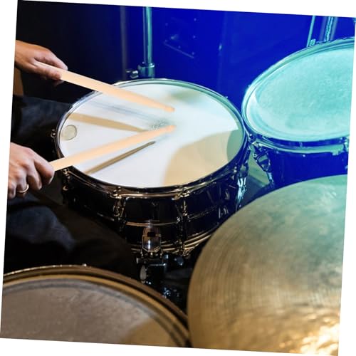 Baquetas de madera Toddmomy, 2 pares, arce natural, para instrumentos de percusión, ideales para principiantes y versátiles para distintos tipos de batería y géneros musicales miniatura 4