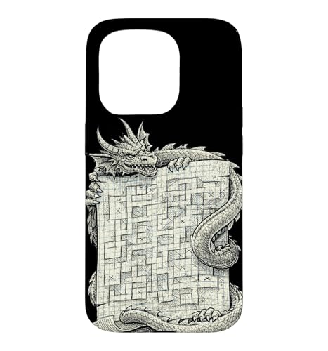 Fantasy Adventure Map with Dragon �X�}�z�P�[�X iPhone 15 Pro �p