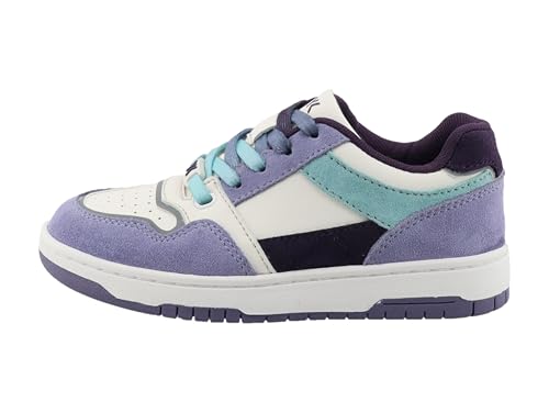 Lurchi 95L0103013 Sneaker, Purple-White, 32 EU Weit