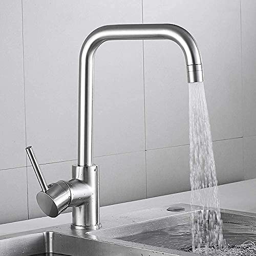 Robinet de cuisine en nickel noir mitigeur evier haut de gamme - 3