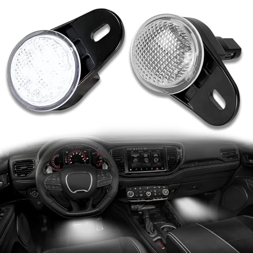 Lámparas LED interiores para tablero y piso para Dodge y Jeep miniatura 1