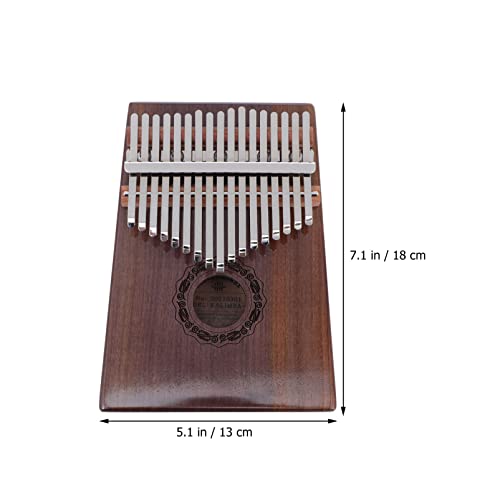 BIENKA 1 Set Kalimba Thumb Piano 17 Touches Mini Portable Mbira Finger Piano Set Instrument de Musique avec Tune Hammer… - Les Beatles, Paul McCartney, John Lennon, RIngo Starr, George Harrison BIENKA 1 Set Kalimba Thumb Piano 17 Touches Mini Portable Mbira Finger Piano Set Instrument de Musique avec Tune Hammer… – Image 8