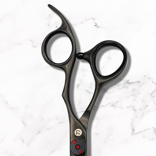 Saki Shears Chīsai Hair Scissors - Matte Black Professional Hair Cutting Shears - Made From Japanese Steel - Sharp, Durable, 5.5" - Designed For Barbers, Hairdressers And Hairstylists #TOP3