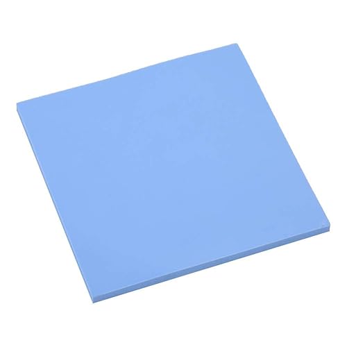 Miniatura 10 de ViaGasaFamido Almohadilla térmica 3.937 x 3.937 x 0.197 in 1.5W/m-k Conductividad Conductiva de Calor Almohadilla de Silicona CPU GPU Disipación de