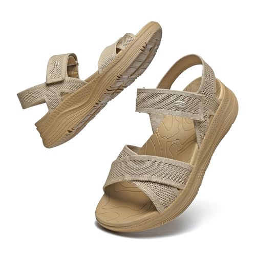 Bravover Womens Walking Sandals Orthopedic Ladies Recovery