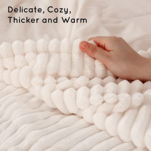Electric Heated Blanket 72"X84" Full Size With 10 Heating Levels And 12 Hours Auto-Off Large Oversized Heating Blanket With Soft Plush Fabric For Bedding -White #TOP1
