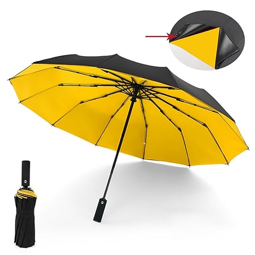 Parapluie pliant double couche grand format pour la pluie