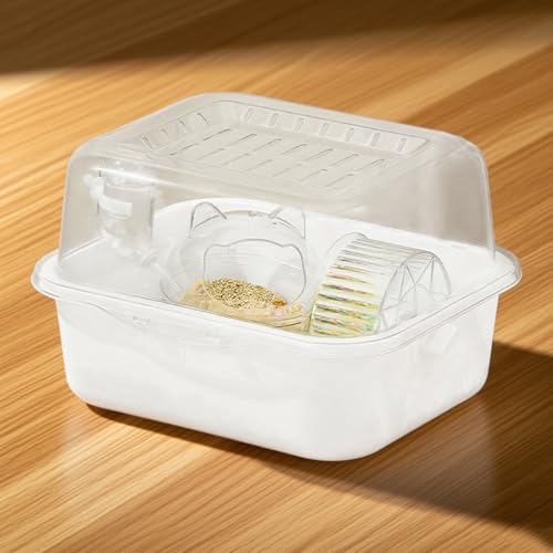 Cage pour hamster nain et habitat clair pour souris domestique