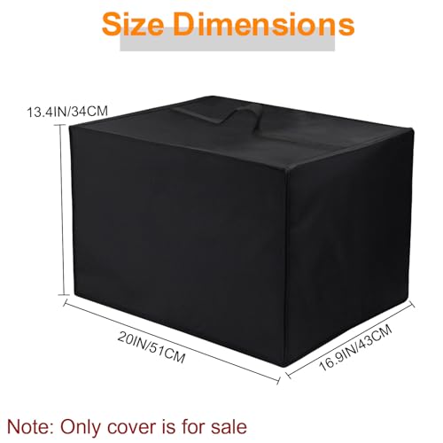 Image of Toaster Oven Air Fryer Cover, Heat-Resistant Waterproof Dust-proof Kitchen Appliance Covers Compatible with Ninja Foodi DT201 DT251 Foodi 10-in-1 Ninja DT202BK Foodi 8-in-1 XL Pro Air Fry Oven