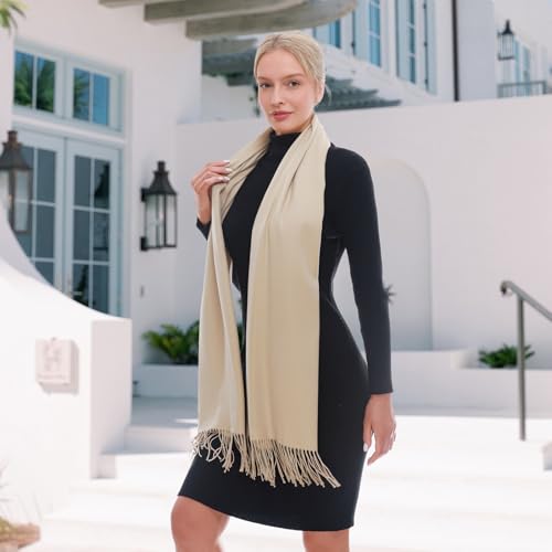 Scarf for Women Scarves and Wraps Winter Warm Pashmina Shawl for Cold Weather