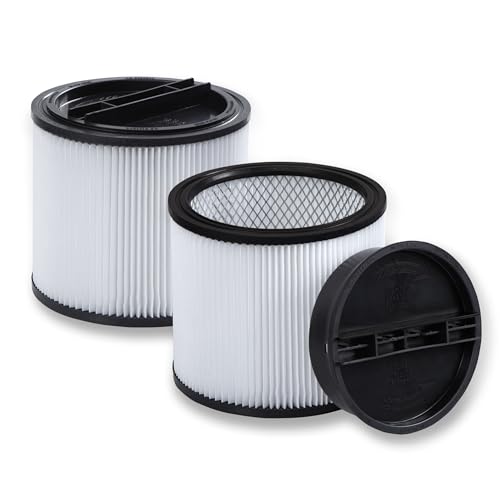 Diocent 2 Pack Hepa Replacement For Shop Vac 90304 Standard Cartridge Filter ...